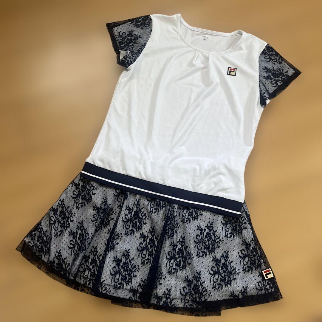 FILA テニスウェア Mサイズ ホワイト