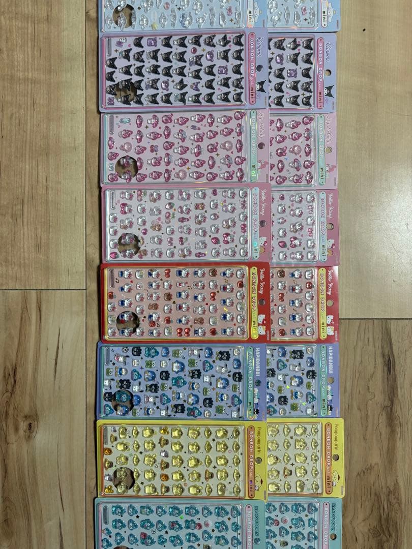 正規品　サンリオ　ボンボンドロップシール　mini まとめ売り　週末価格