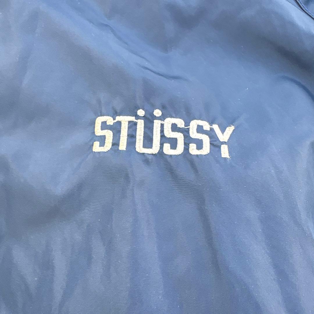 old stussy 90s ナイロンジャケット　トルコタグ　ドローコード　古着