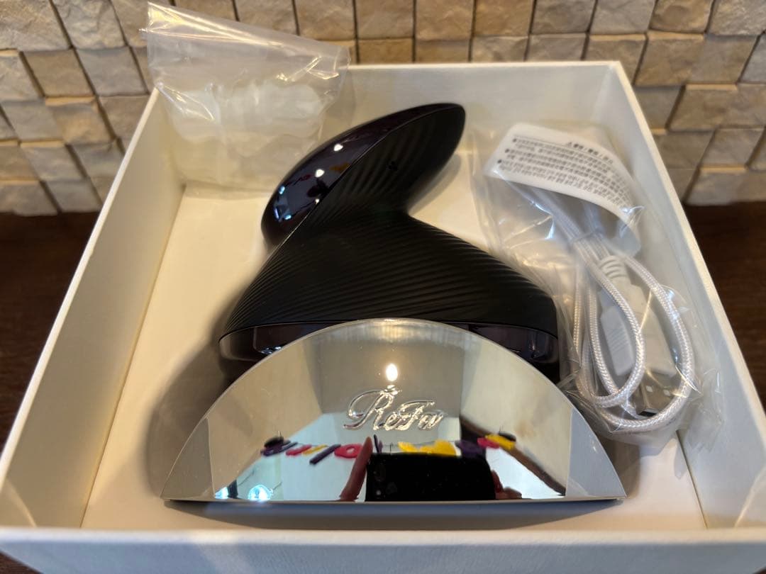 ReFa ビューティックヘッドスパ　ブラック未使用