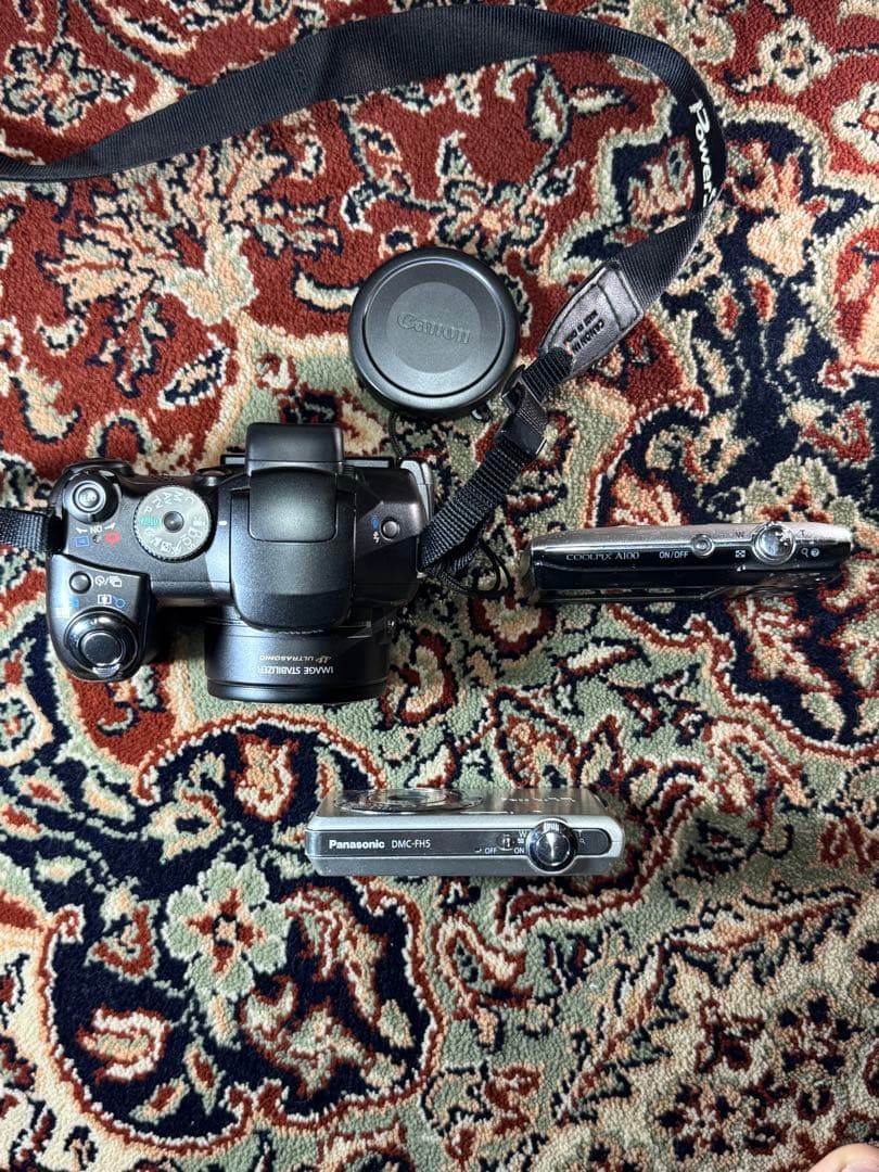 デジタルカメラセット Canon Panasonic【ジャンク】
