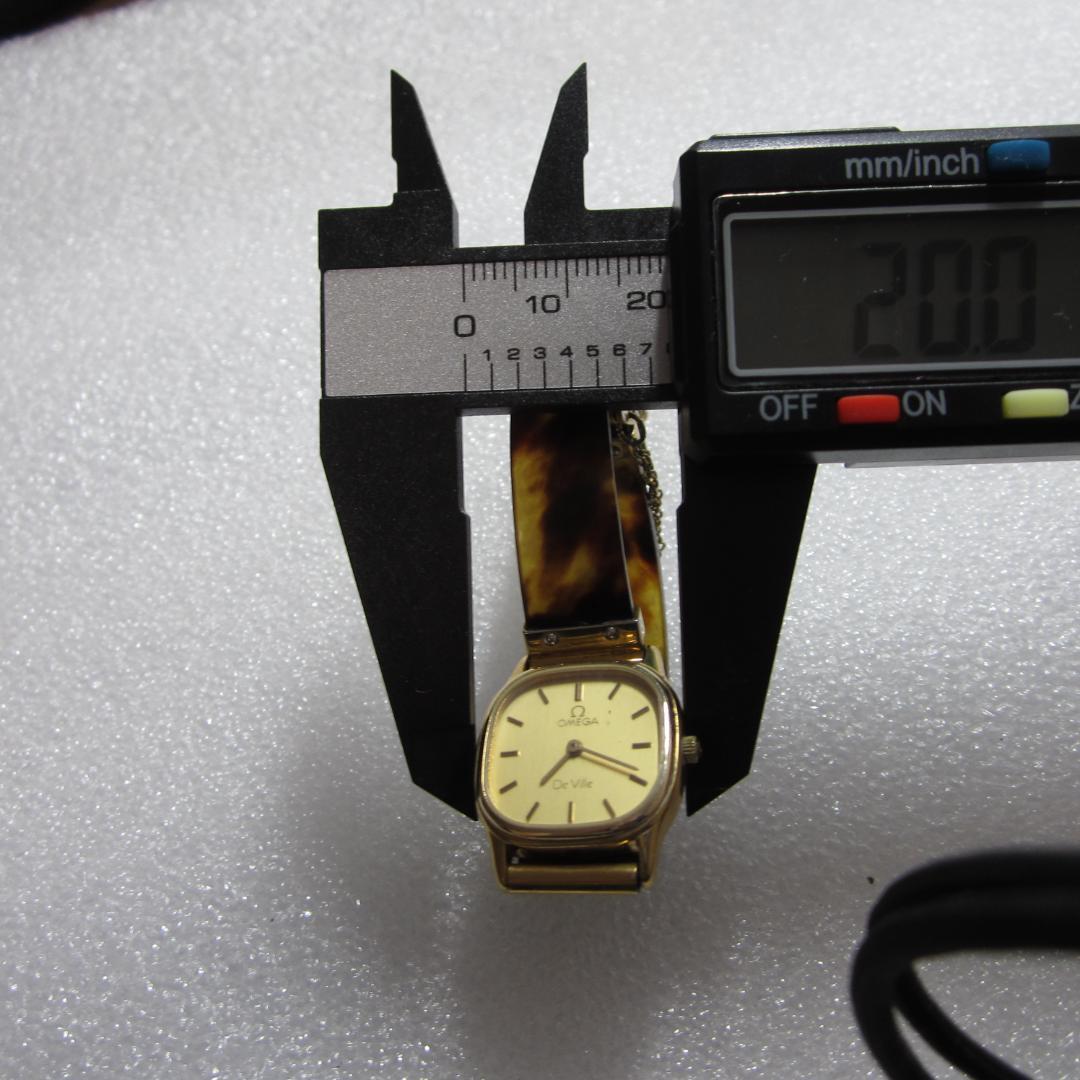 ☆電池交換済☆オメガ　デビル　1450　クォーツ　時計　腕時計　レディース#27