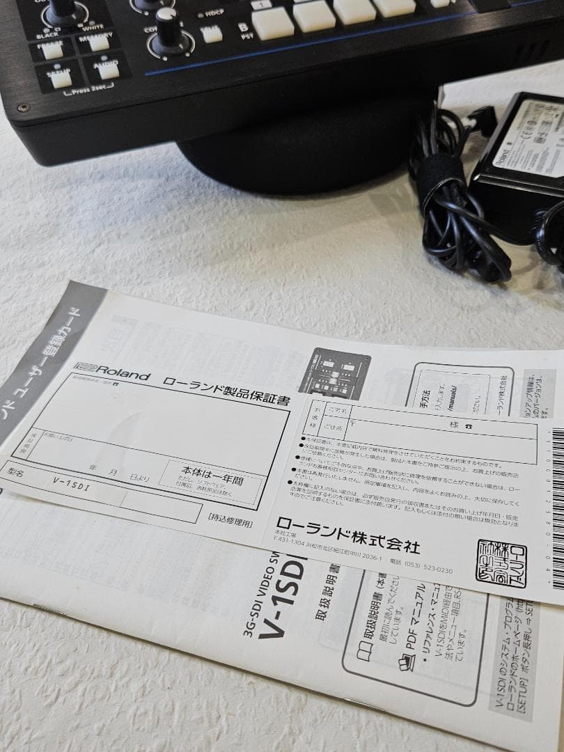 Roland V1-SDI ＋ Blackmagic SDI/HDMI 3個