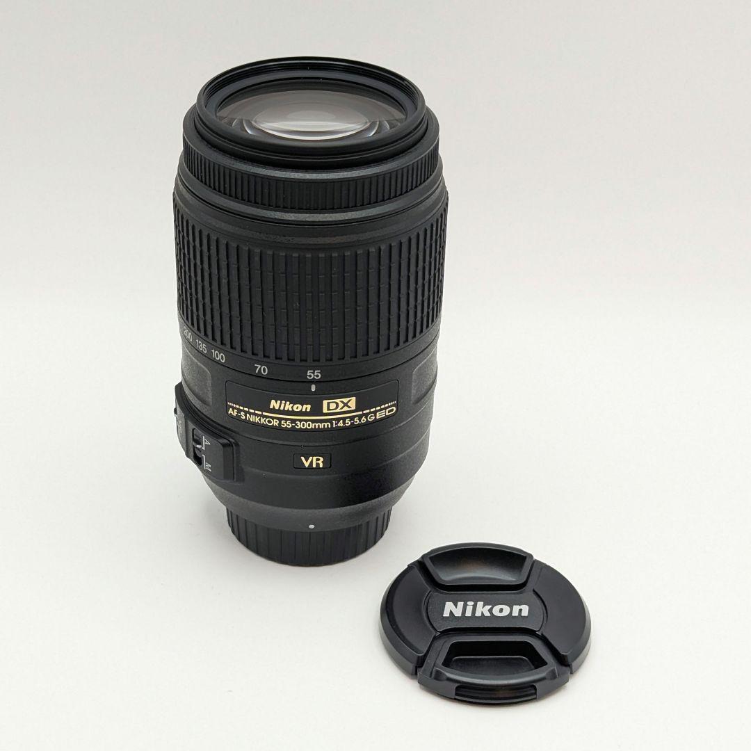 Nikon ニコン AF-S 55-300mm F4.5-5.6 G VR 美品