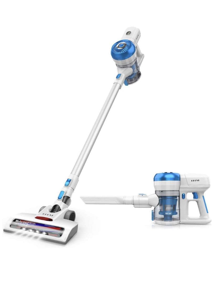 掃除機 コードレス、10000Pa サイクロン 掃除機 取り外し可能な電池