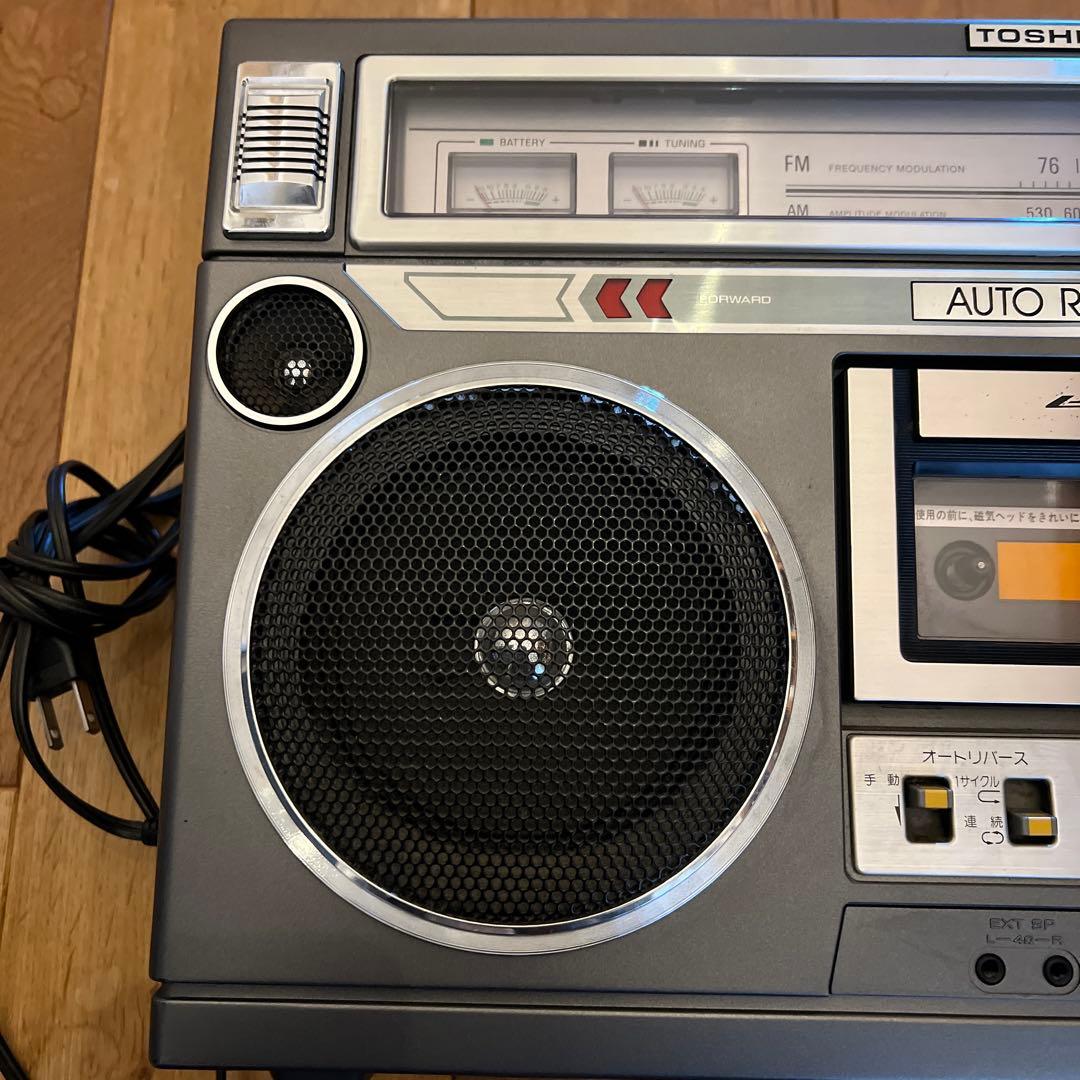 TOSHIBA RT-8550S 東芝ステレオカセットレコーダー　通電確認済