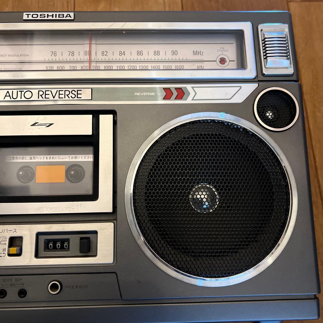 TOSHIBA RT-8550S 東芝ステレオカセットレコーダー　通電確認済