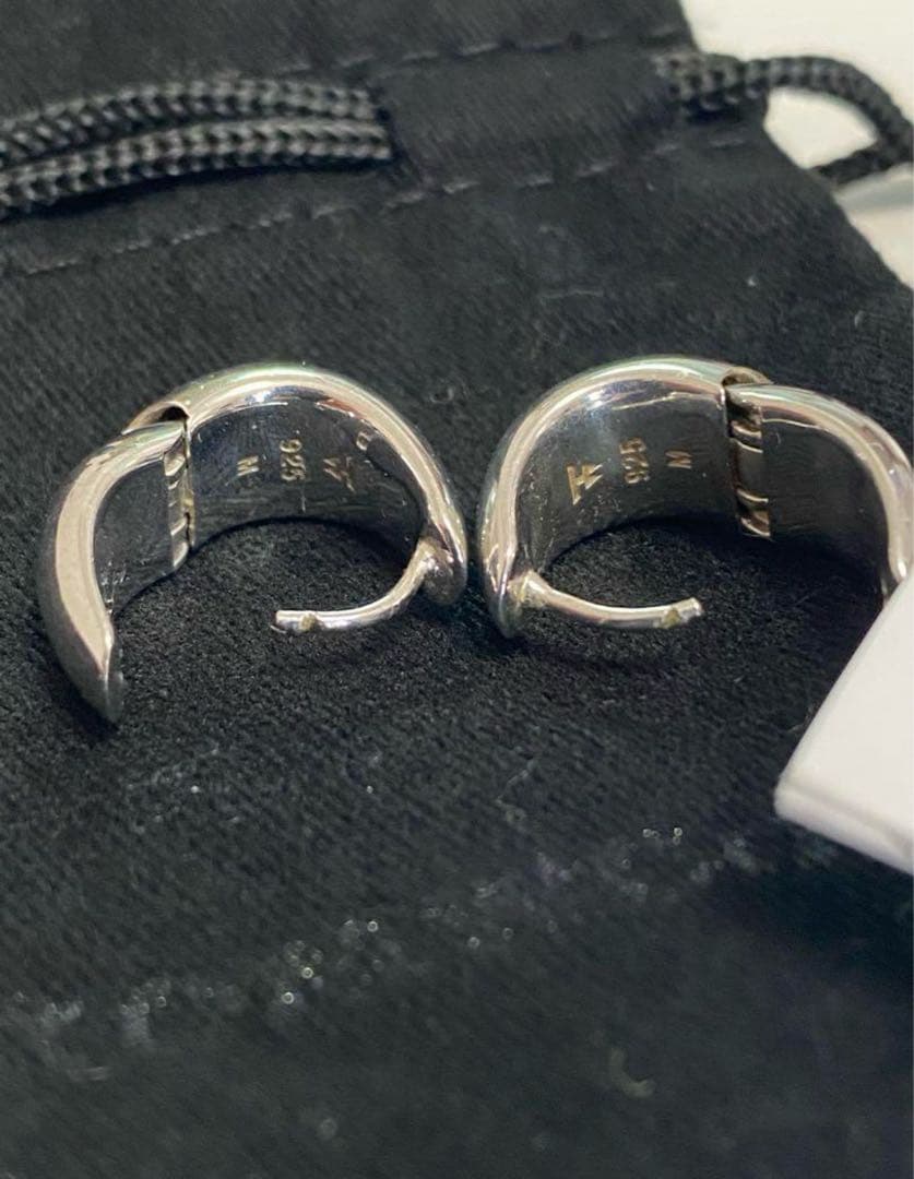 TOMWOOD トムウッド ピアス Ice Hoop Small シルバー925