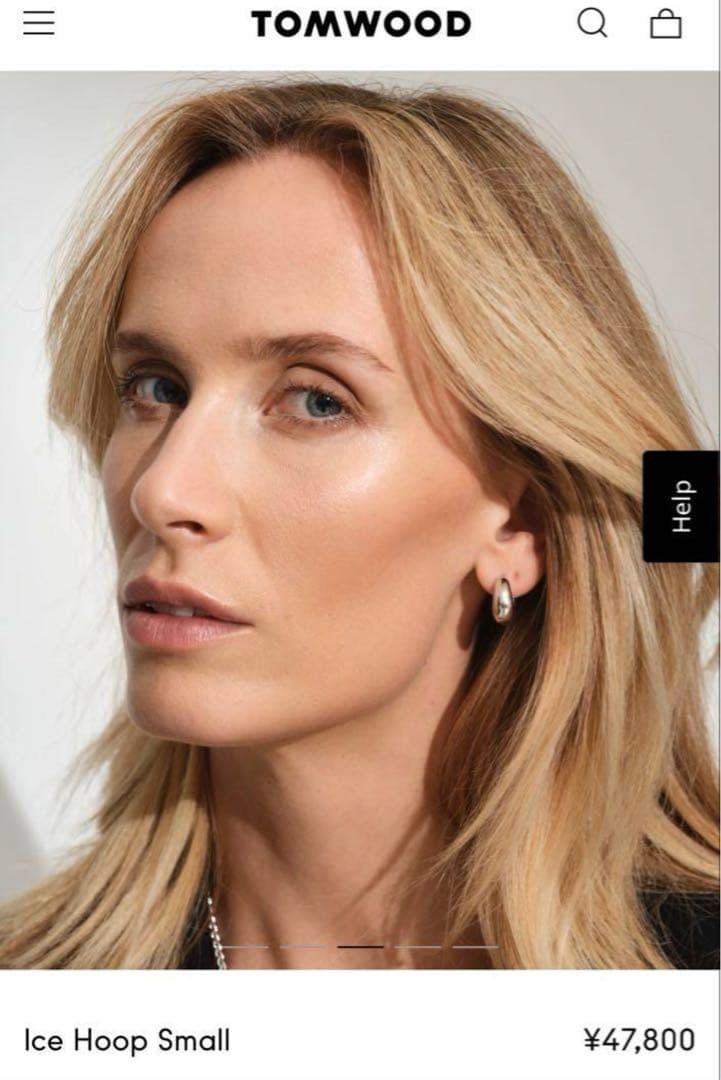 TOMWOOD トムウッド ピアス Ice Hoop Small シルバー925