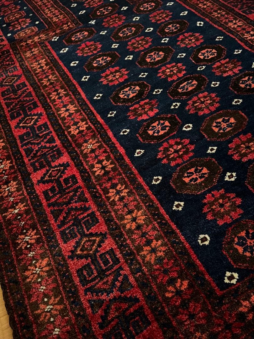 ビンテージ　トライバルラグ