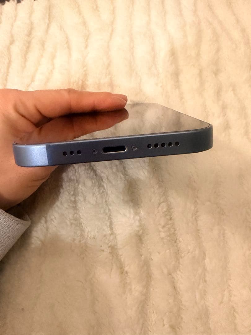 【iPhone14】 126G 携帯本体　ブルー　最大容量83% SIMフリー