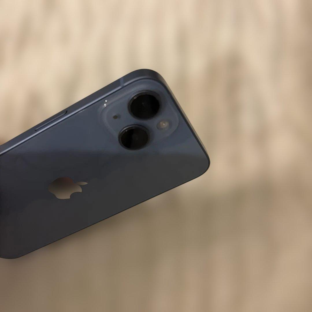 【iPhone14】 126G 携帯本体　ブルー　最大容量83% SIMフリー