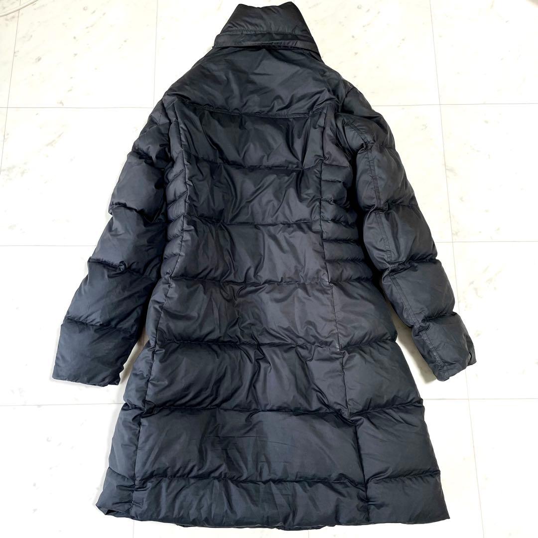 最終オークション‼️パタゴニア ロングダウンコート ダウンウフード付き 黒 F