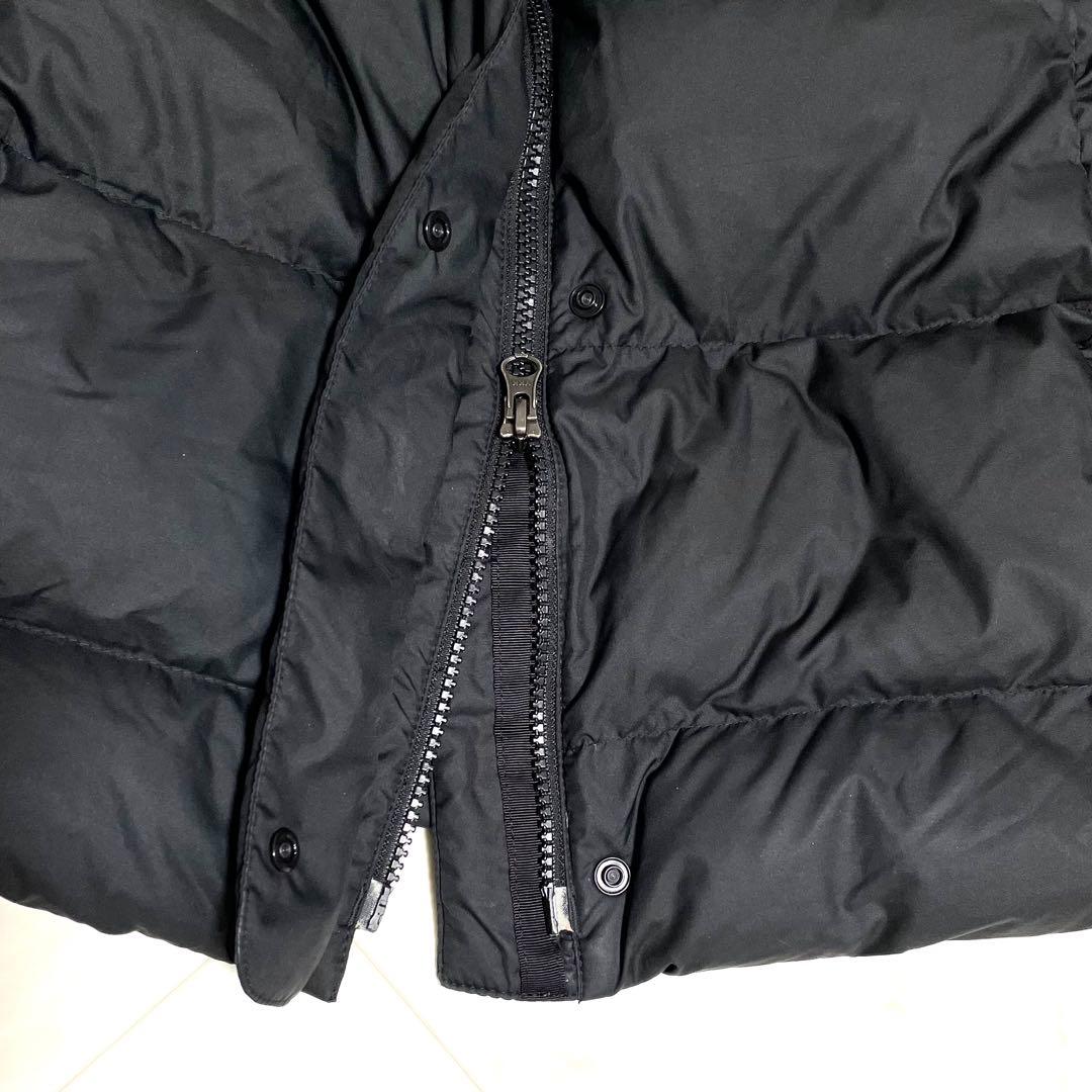 最終オークション‼️パタゴニア ロングダウンコート ダウンウフード付き 黒 F