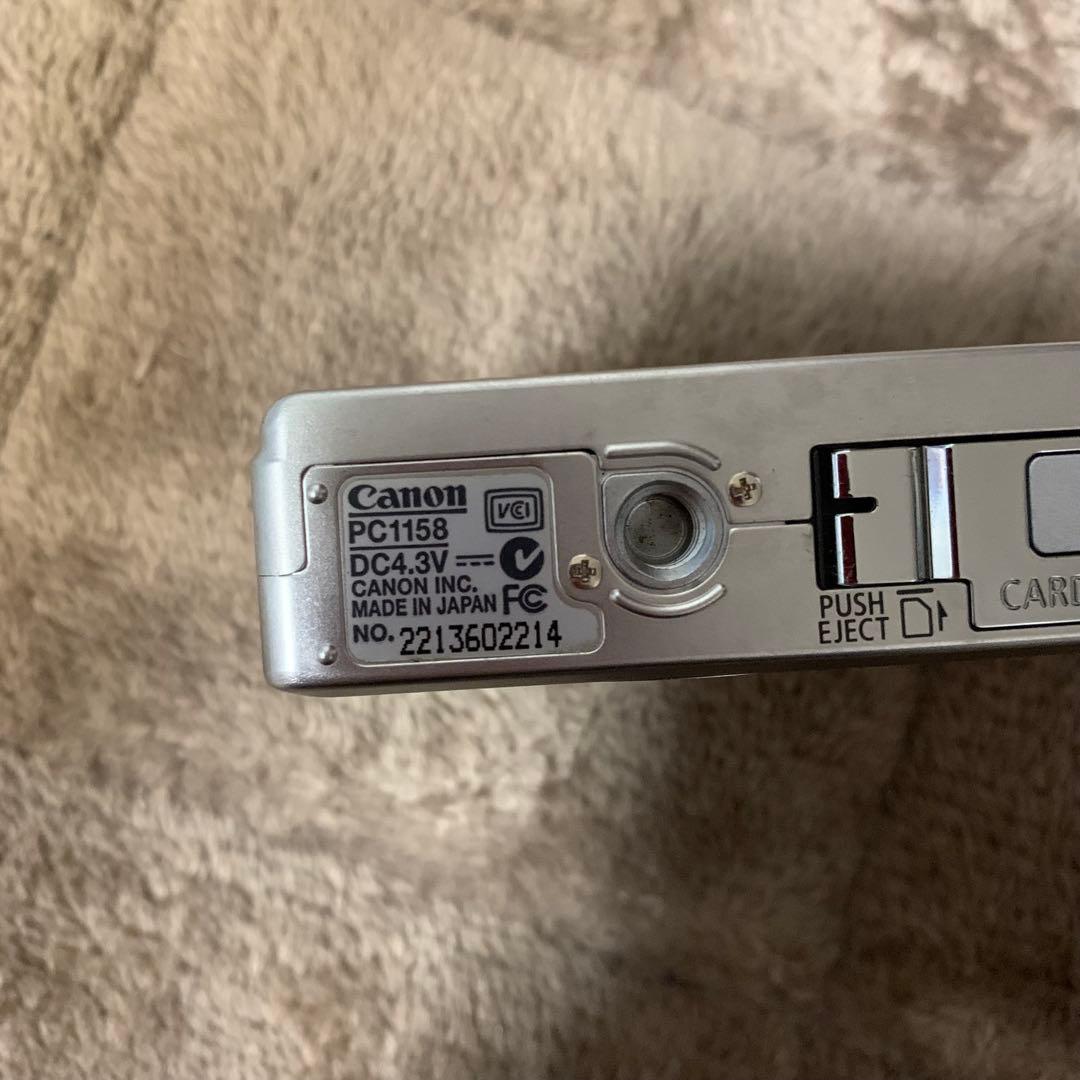 Canon IXY PC1158 シルバー コンパクトデジタルカメラ　本体のみ