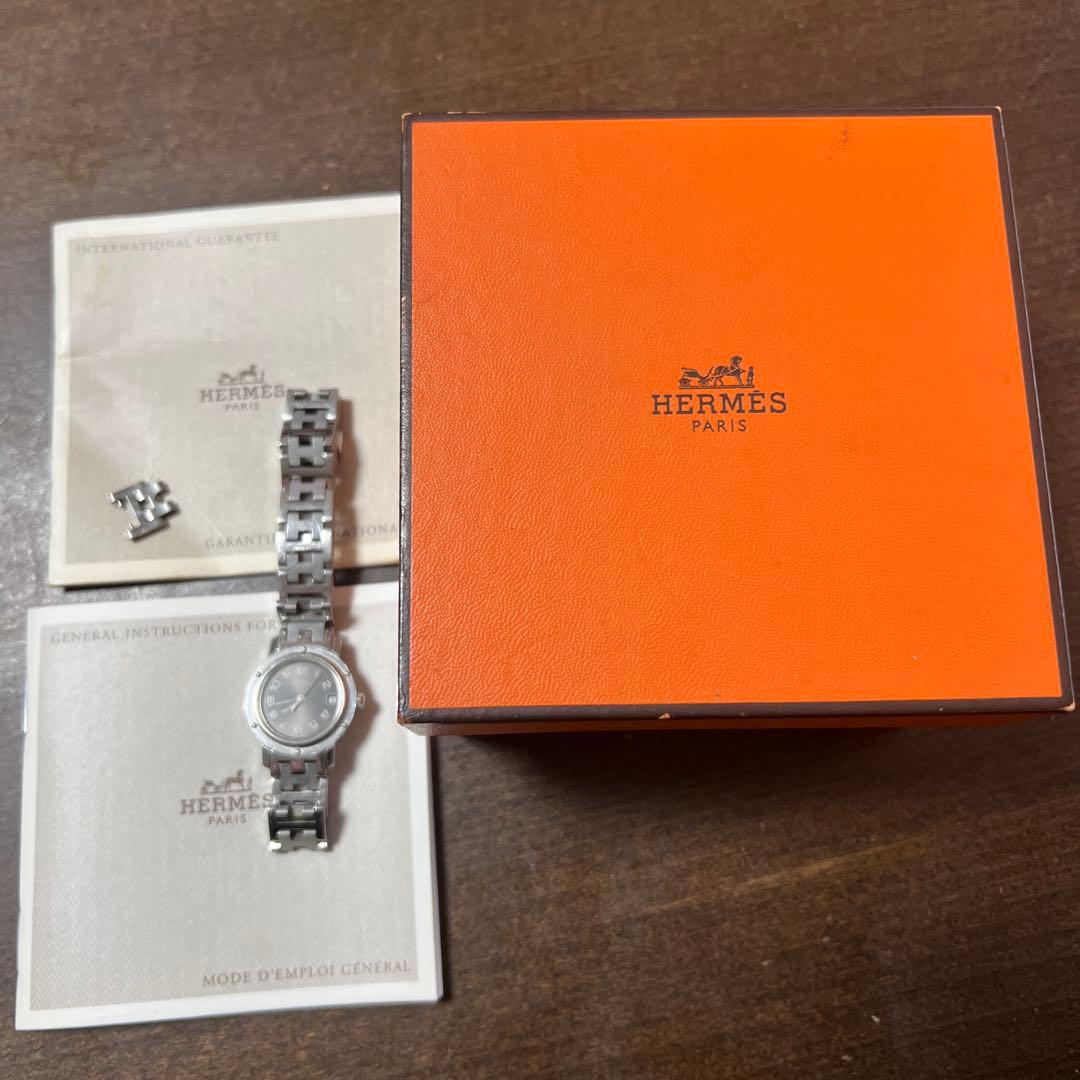 は*き様 エルメス (HERMES) クリッパー CL4.210 ブラックフェイ