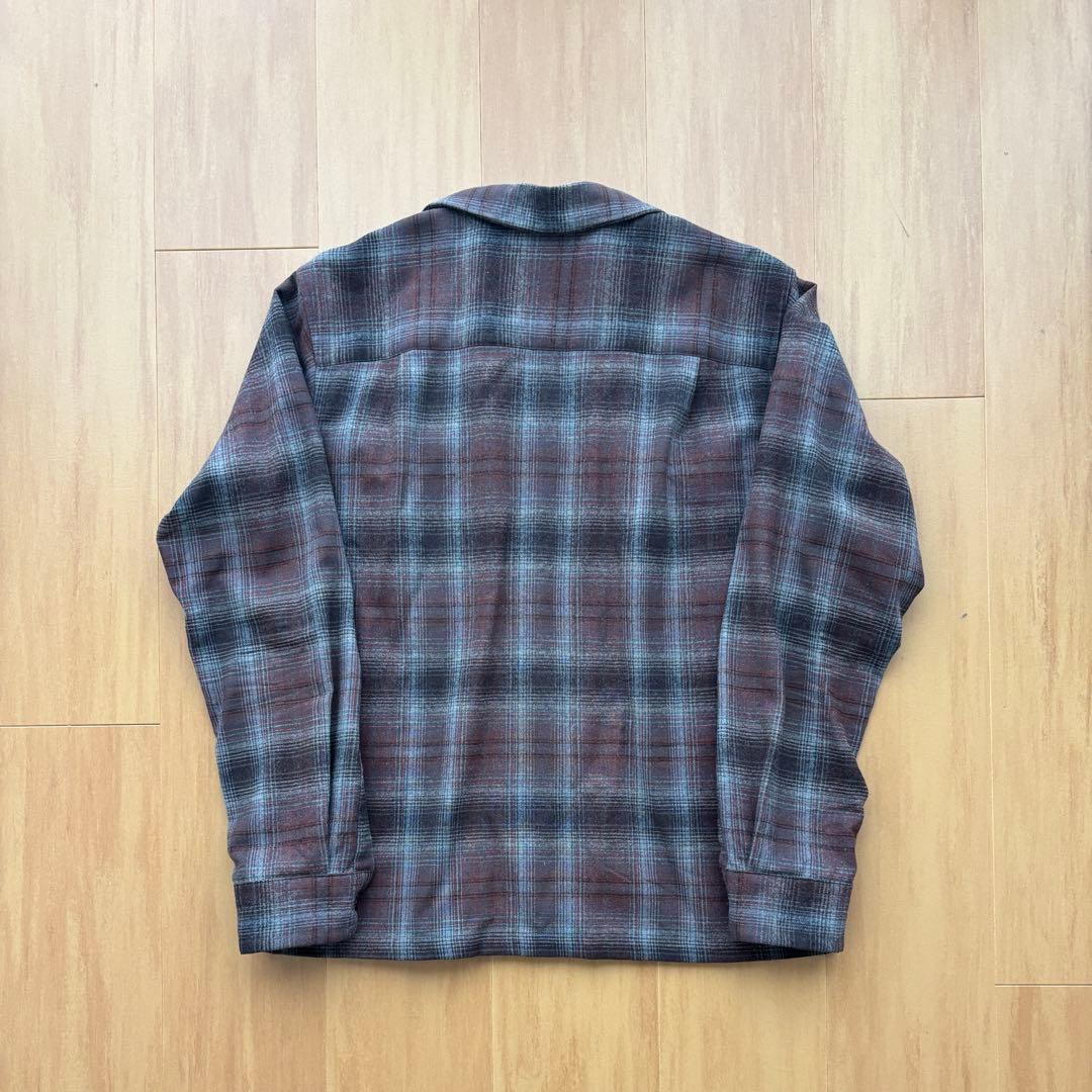 【美品】ペンドルトン ボードシャツ ブラウン系 オンブレ M メキシコ製