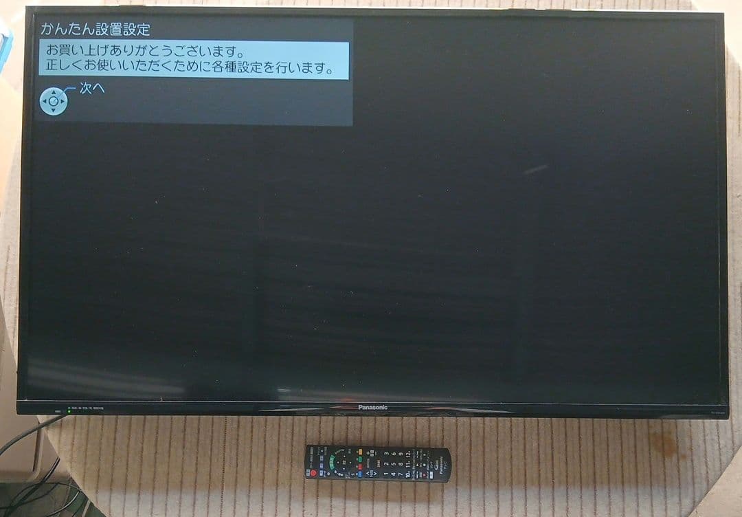 Panasonic VIERA 43型 液晶テレビTH-43D305HT ㊴