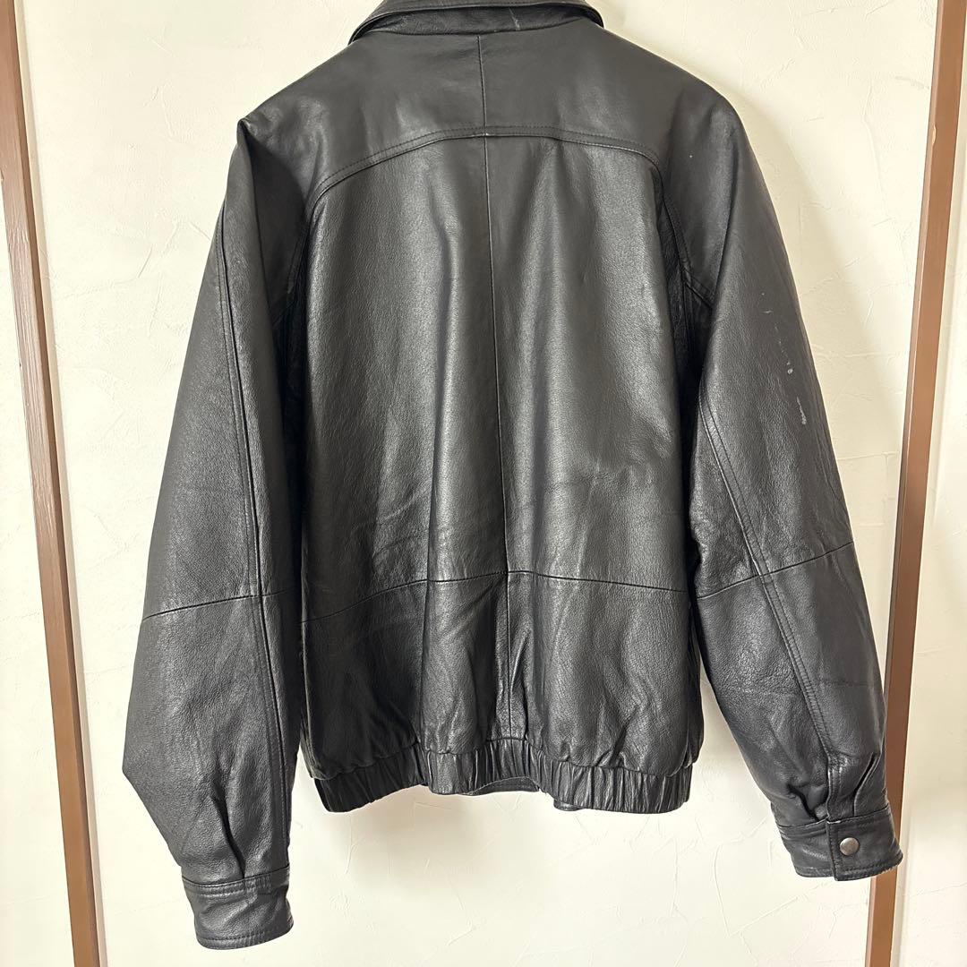 ST.JOHN'S BAY 90s レザージャケット Lセントジョンズベイ