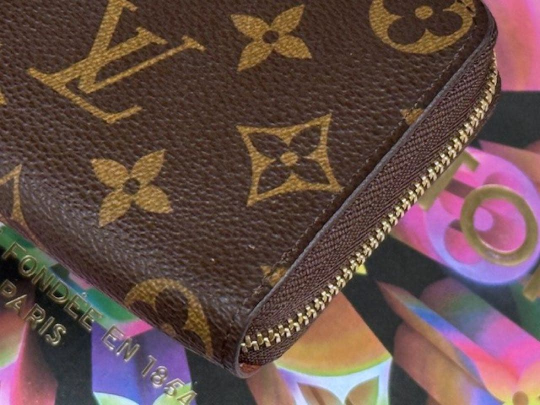 【確実正規品】極美品！ルイヴィトン　モノグラム　ジッピーパース　小銭入れ