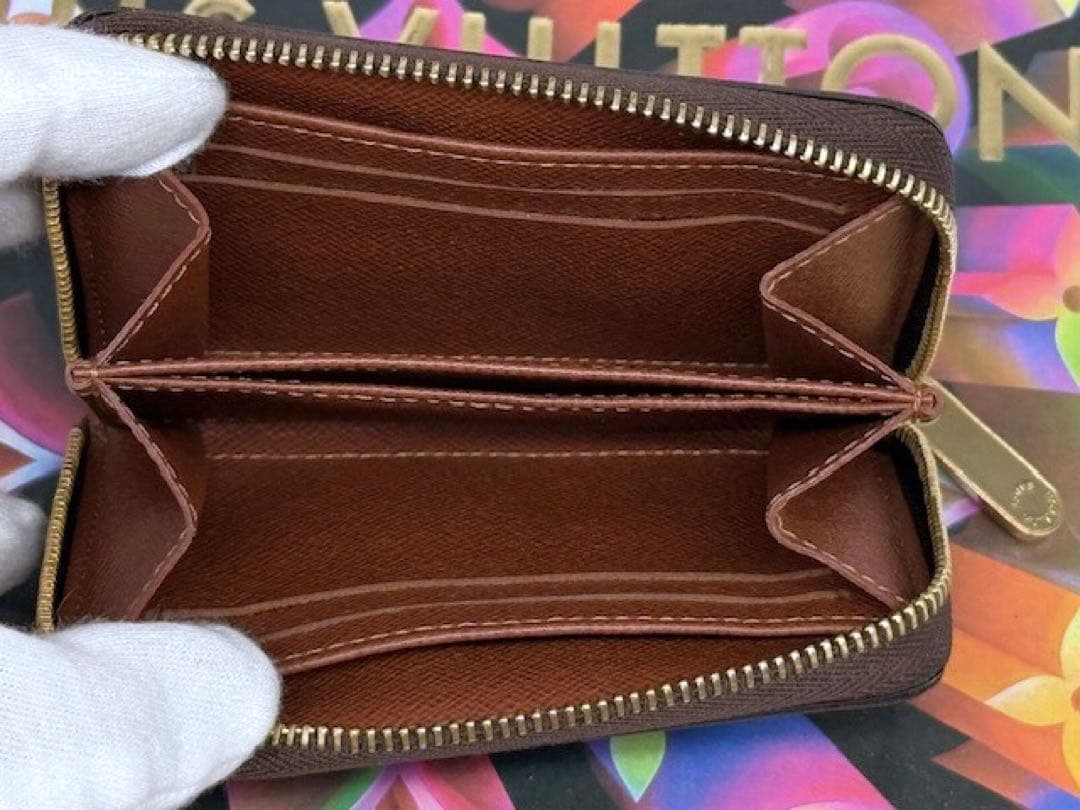 【確実正規品】極美品！ルイヴィトン　モノグラム　ジッピーパース　小銭入れ