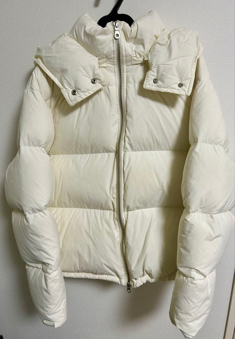 BEAUTY&YOUTH ホワイトショートダウンジャケット