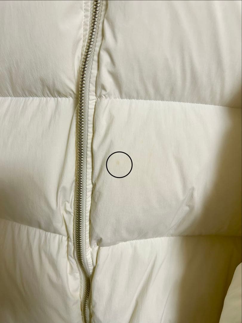 BEAUTY&YOUTH ホワイトショートダウンジャケット