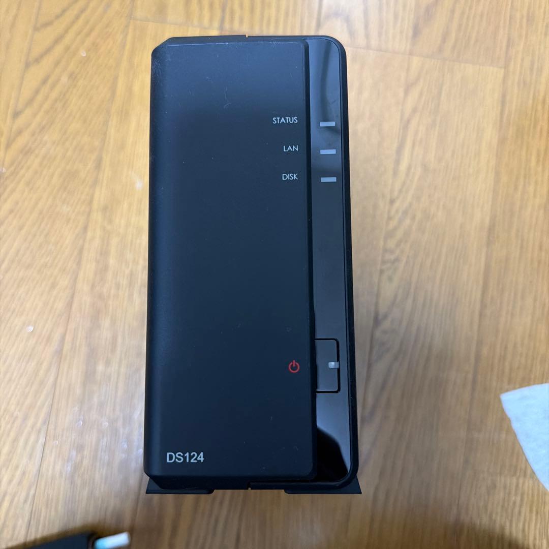 Synology NASキット 1ベイ DS124 クアッドコアCPU搭載