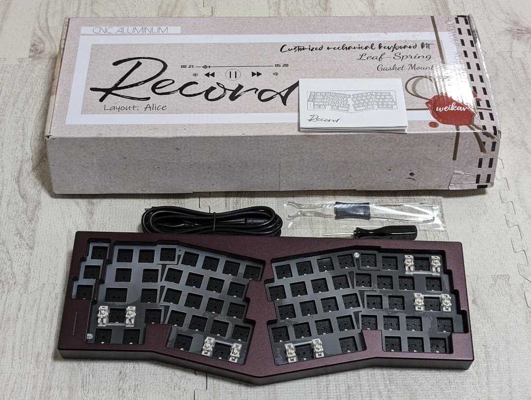 キーボード Weikav Record Alice