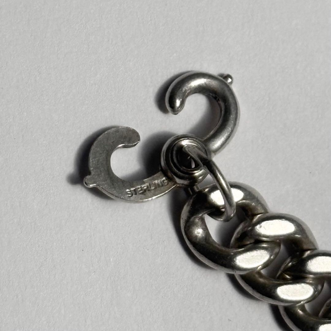 1940s U.S ARMY ミリタリー ID ブレスレット シルバー925