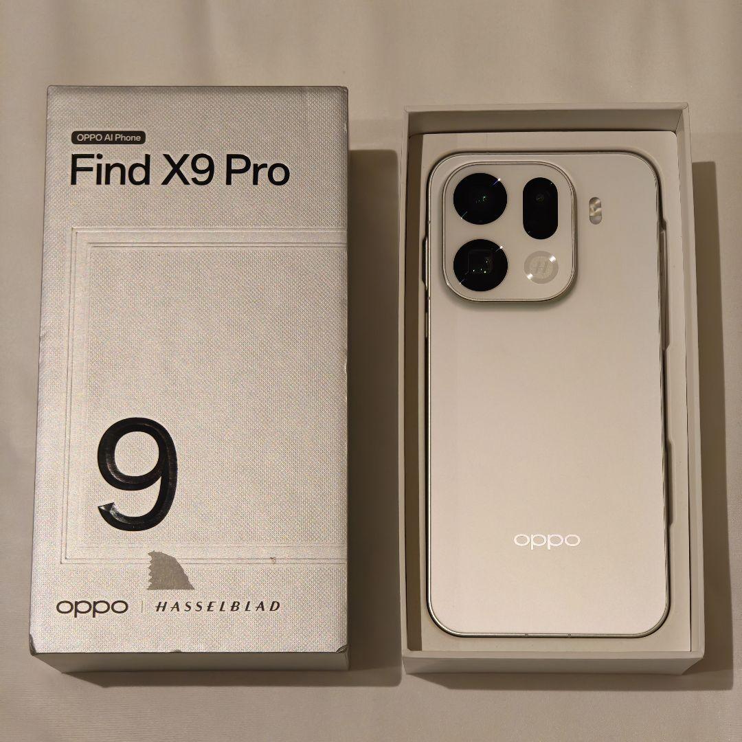 スマートフォン本体 OPPO Find X9 Pro Silk White 512GB Global