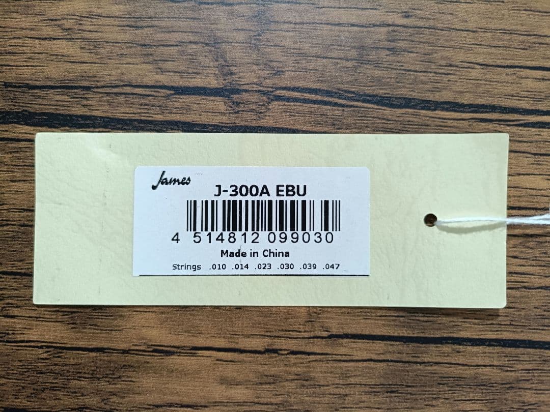 【初心者セット】アコースティックギター James J-300A EBU【美品】