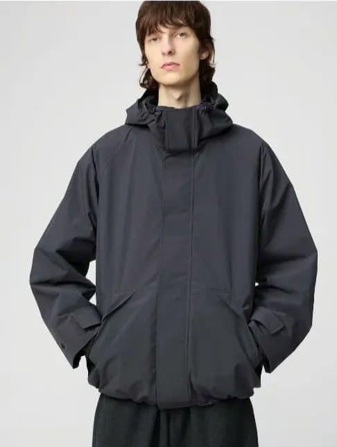 H*A様 ブロックテックユーティリティパーカ ダークグレー　Lサイズ　2/8迄販