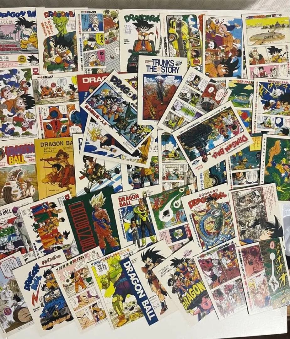 ドラゴンボールカード　ジャンプ表紙カード　海外キラカード　レアカード　海外限定品