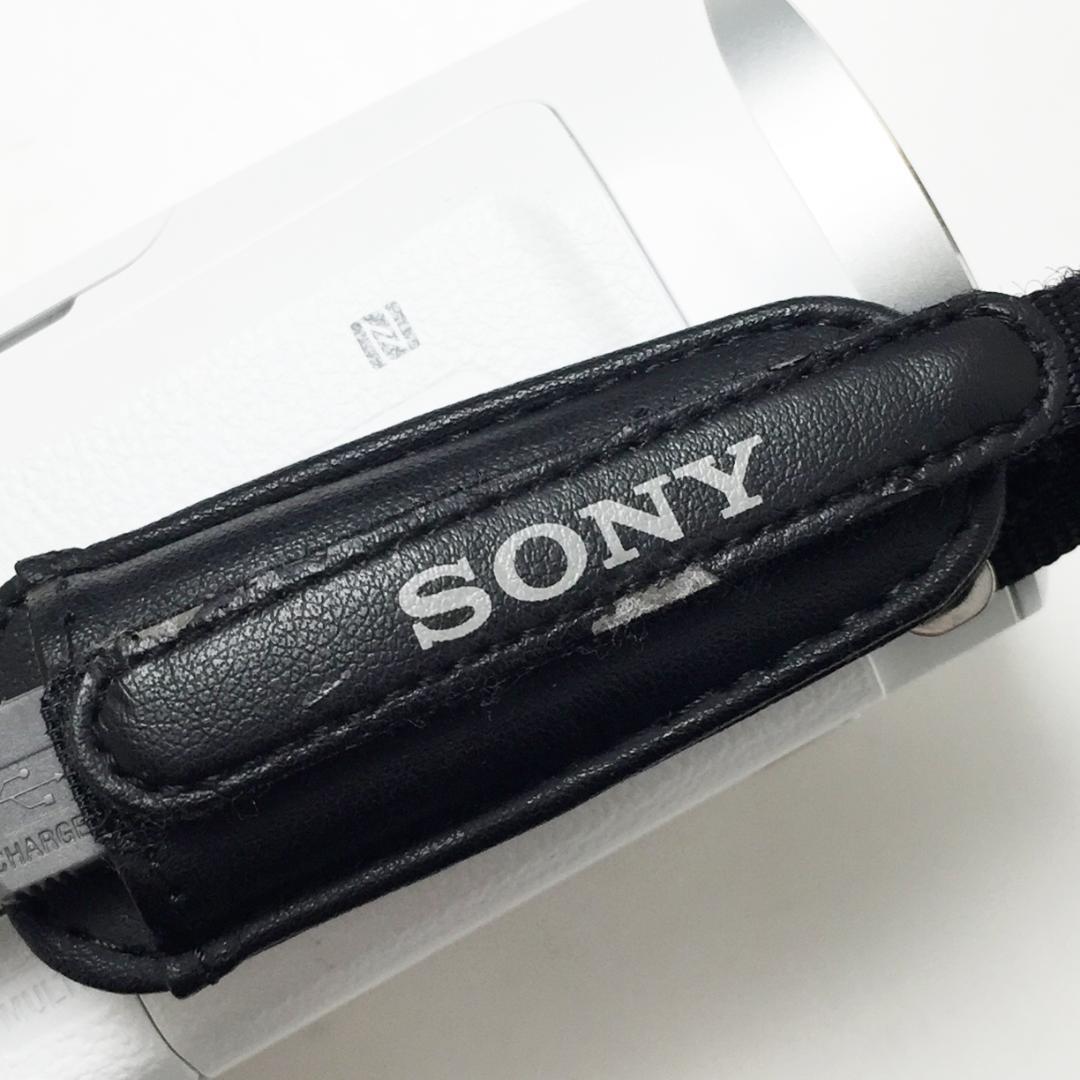 きれい ソニー ハンディカム HDR-CX670 ホワイト バッテリー2個付
