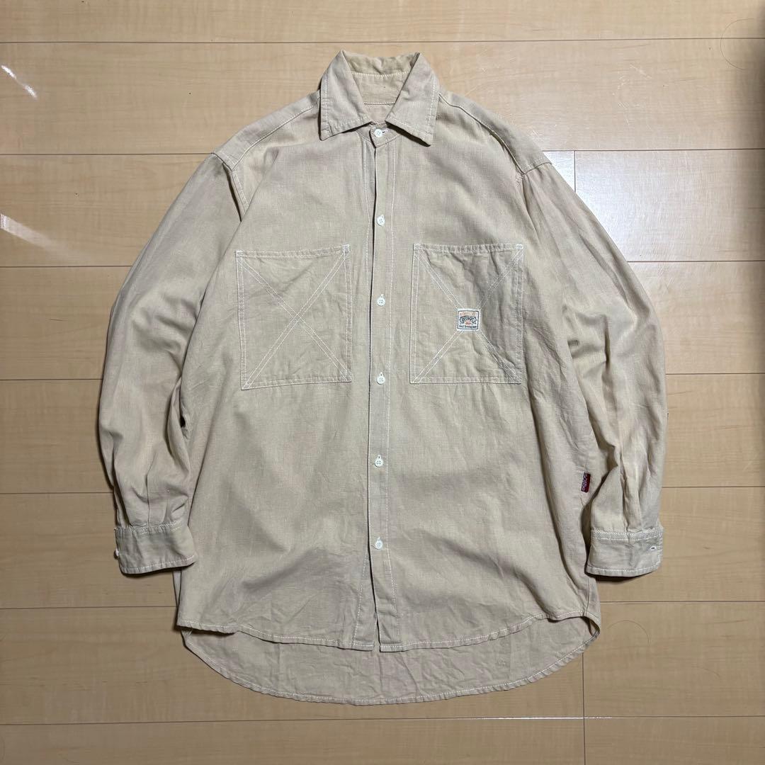 [*s様 90s OLD STUSSY shirt 白タグ オールドステューシー