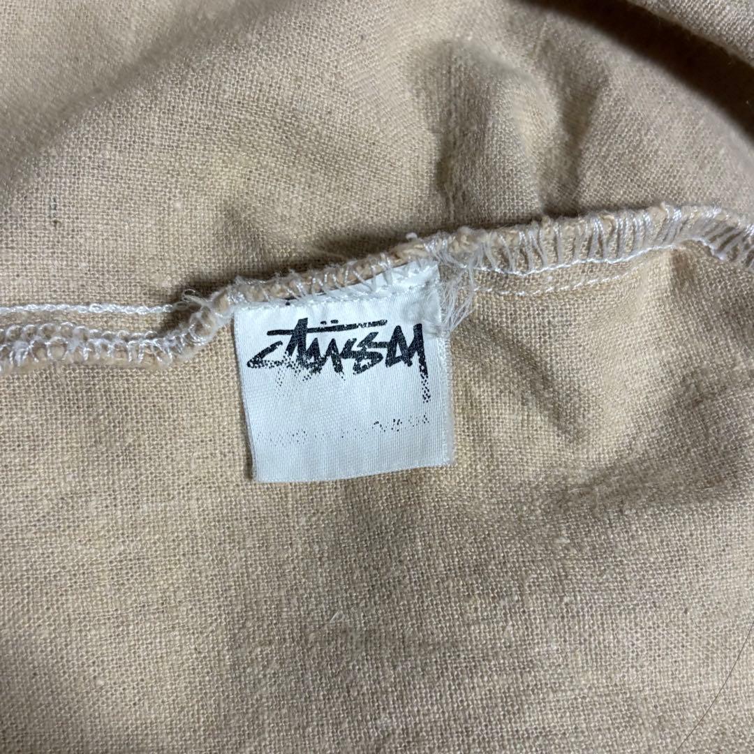 [*s様 90s OLD STUSSY shirt 白タグ オールドステューシー