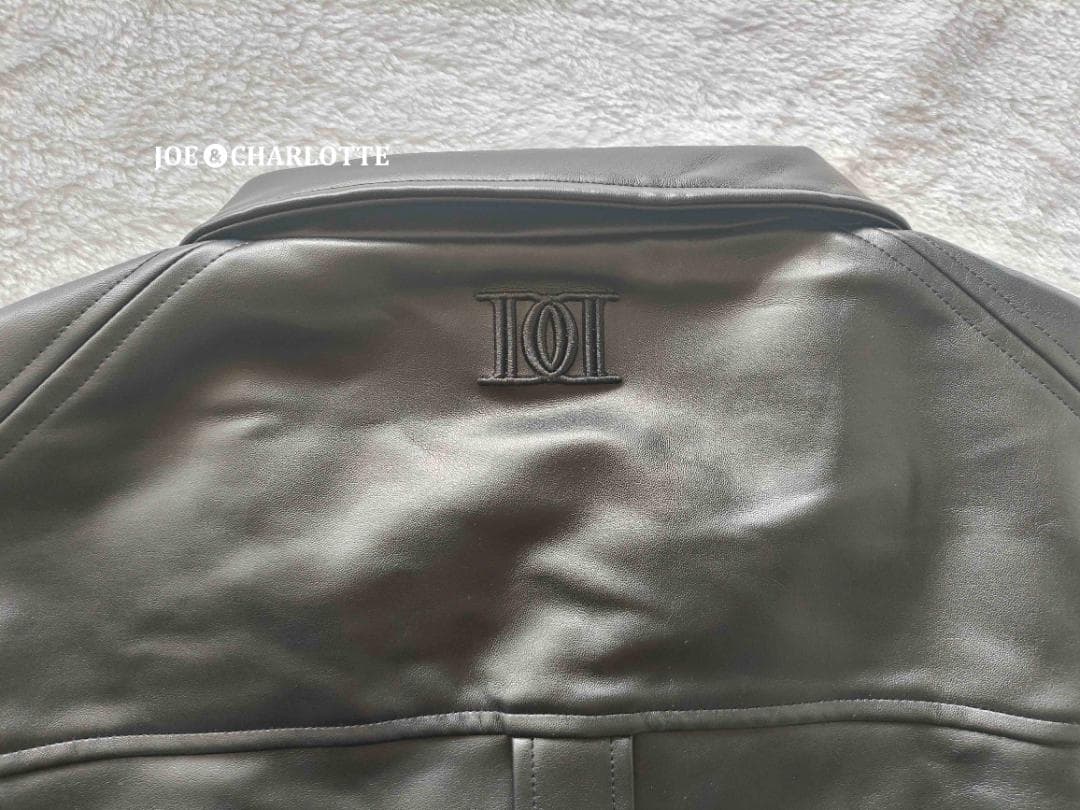 ダーリッチ darich ドロップショートライダースジャケット ブラック BLK