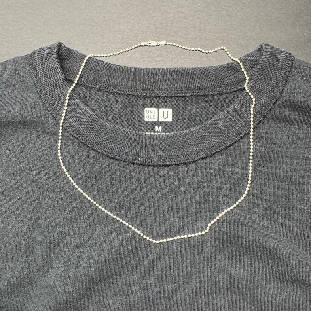【太め50㎝ 2.0㎜ボール】ボールチェーンネックレス　silver925
