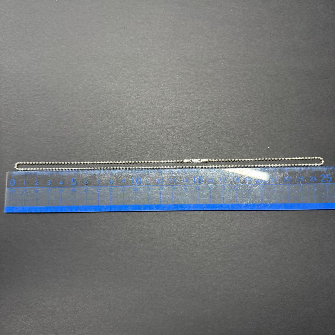 【太め50㎝ 2.0㎜ボール】ボールチェーンネックレス　silver925