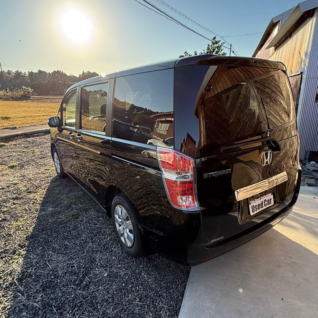 滋賀発　４ナンバー 車検いっぱい ステップワゴン RK1 貨物登録 5人乗り