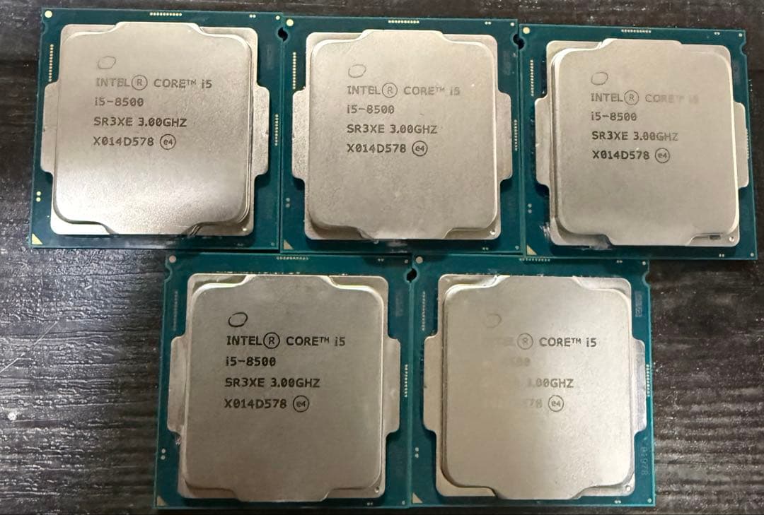 Intel Core i5-8500 CPU 5個セット