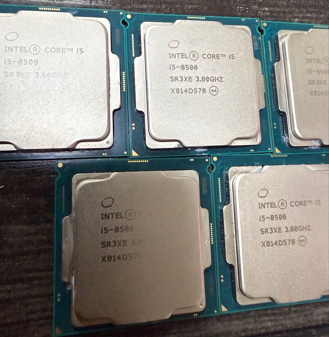 Intel Core i5-8500 CPU 5個セット