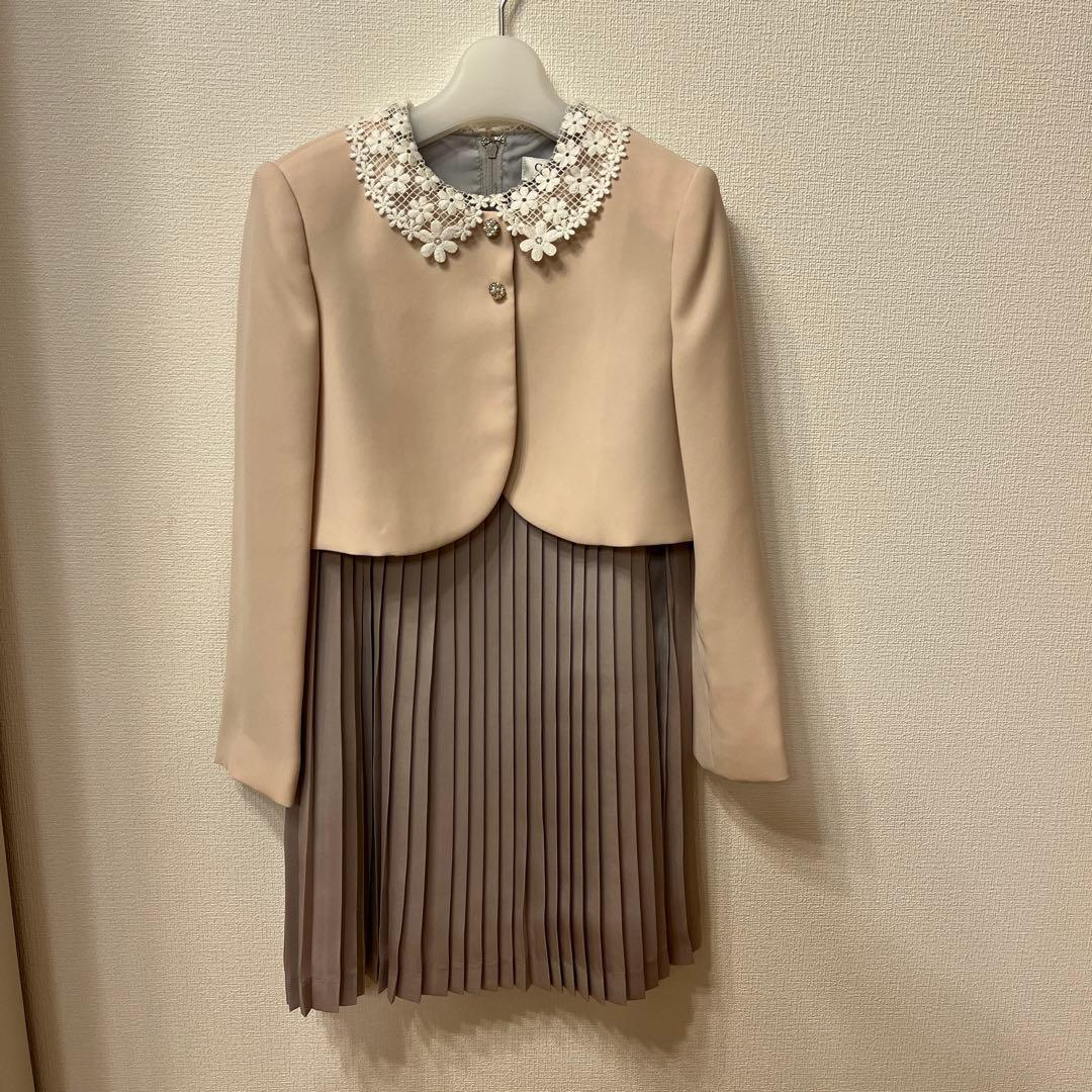 CHOPIN フォーマルワンピース　プリーツ