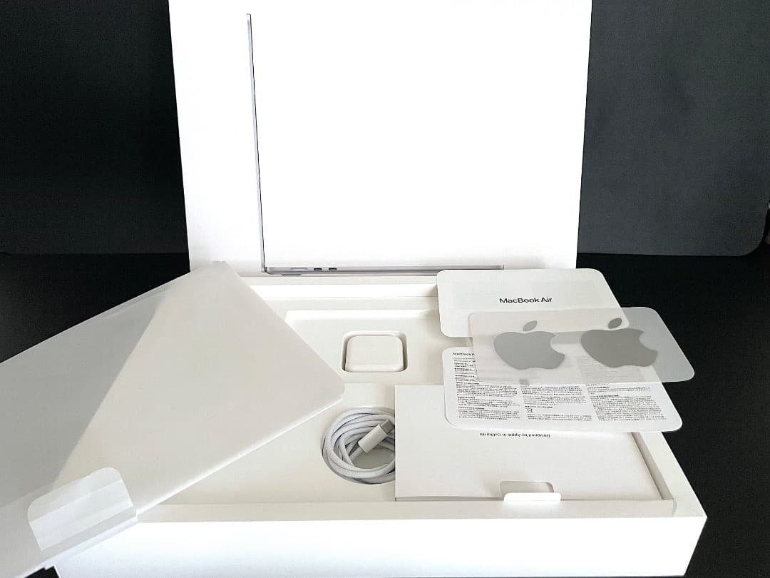 【美品・2024年モデル】MacBook Air （M3, 2024）15.3㌅