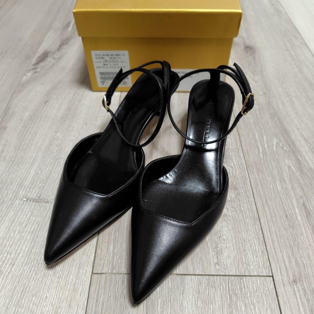 【いぬねこ】【NOBLE】BRENTELL 別注ストラップヒール