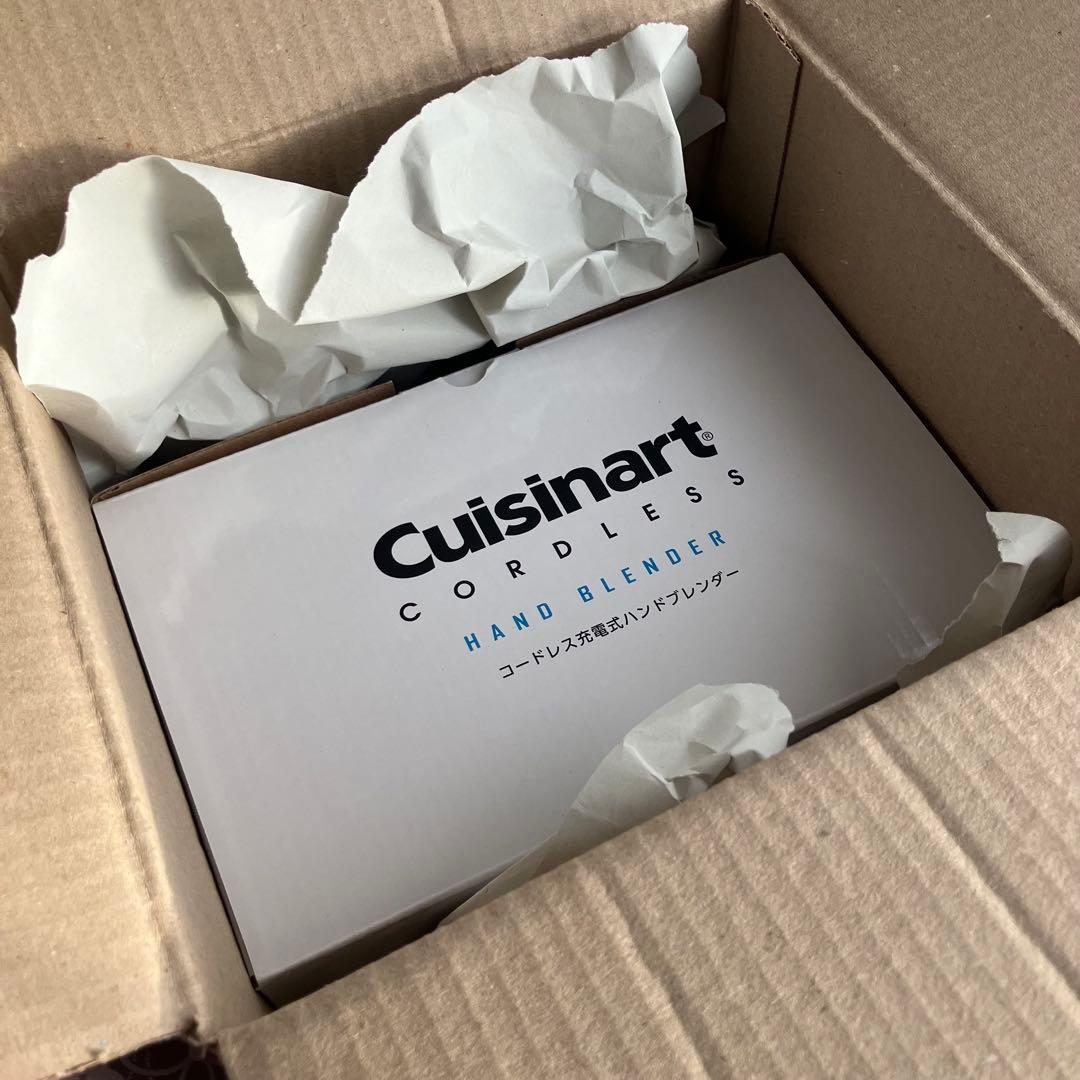 ぼ*ー様 【未使用品】クイジナート コードレス充電式ハンドブレンダーRHB-10