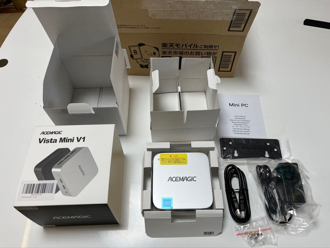 【新品】ミニPC N150 8G SSD256 ACEMAGIC シルバー