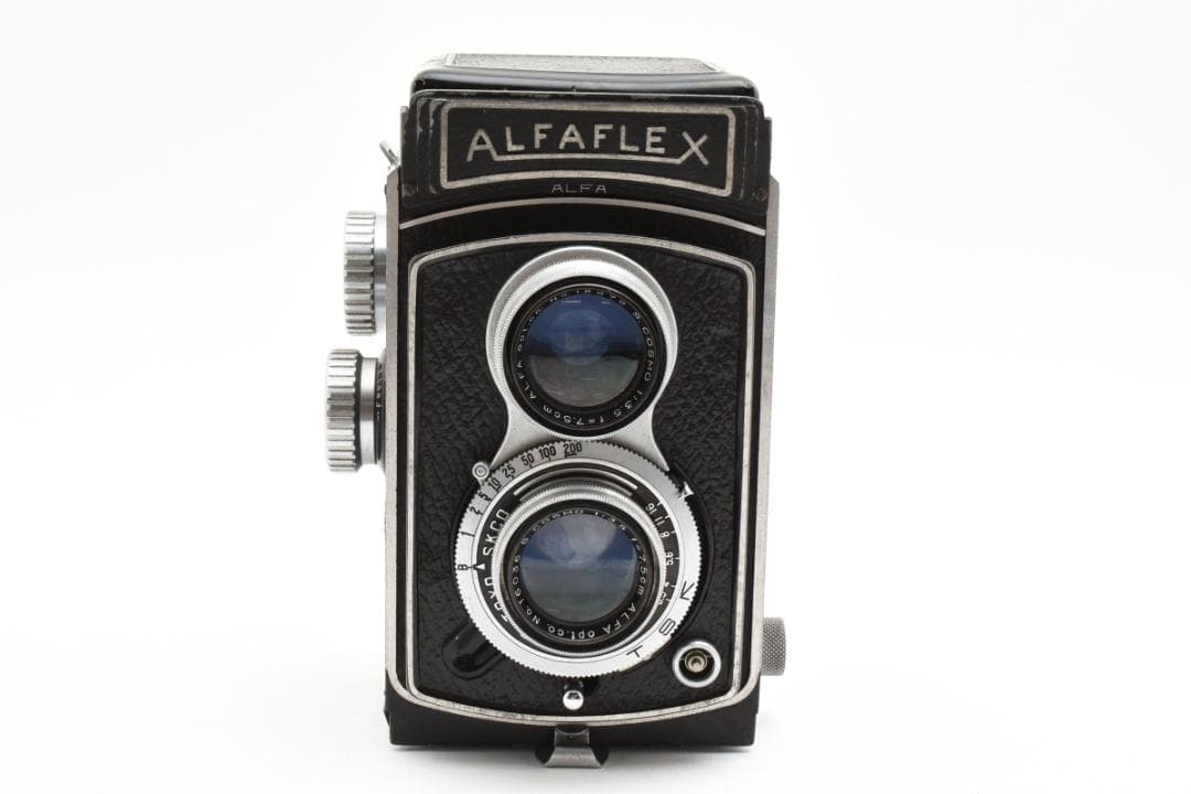 #306★稀少品★ ALFAFLEX 二眼レフカメラ