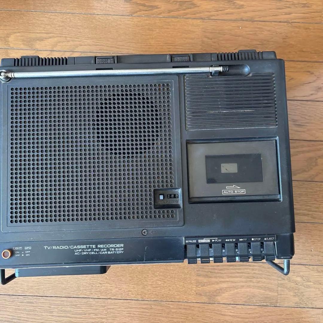 ナショナルTv ラジオカセ　TR-512F